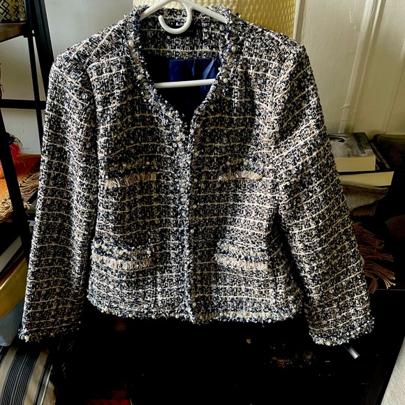 stella lorenzo tweed jacket